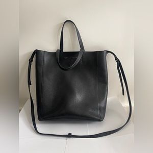 Celine - Phoebe Philo Era Small Cabas black leather bag